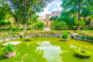 Gardens of Palazzo Parisio in Naxxar, Malta